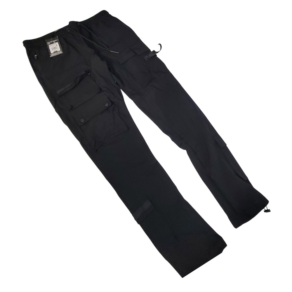 American‎ Stitch Tactical Nylon Cargo Pants Mens XL Black FW20-B317 New